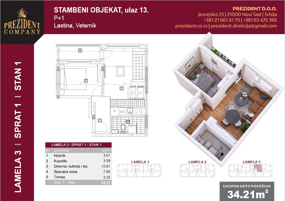 Stan Stan 1 – Ulaz 13